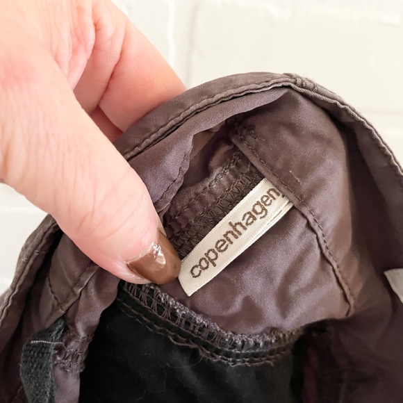 Vintage Anthropologie x Sandwich_ Y2K Cargo pants Brown Pockets 100% cotton 34 - Picture 13 of 13